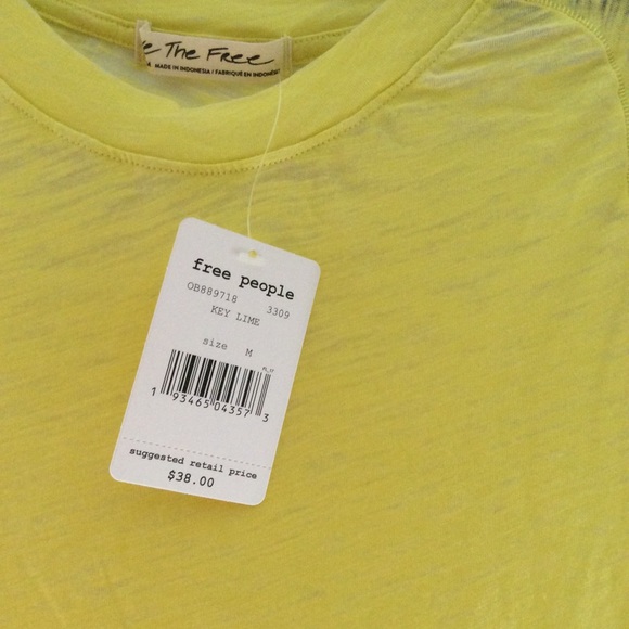FP We The Free Night Sky Tee NWT Lime XS, S, M, L - Picture 6 of 8